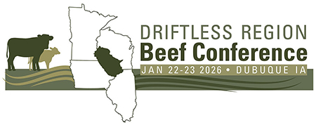 Driftless Region Beef Conference graphic.