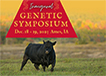 Genetic Symposium announcement.