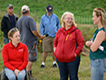 Attendees at earlier pasture event.