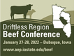 Driftless Region Beef Conference graphic.
